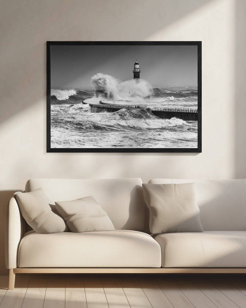 Kracht van de zee | Canvas