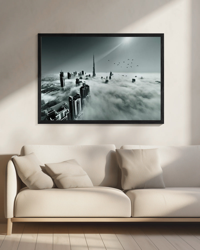 Omhoog, omhoog en boven | Canvas