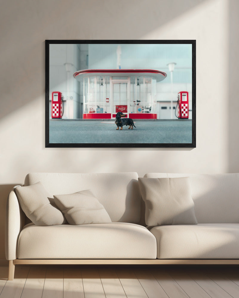 Der Tankwart | Canvas