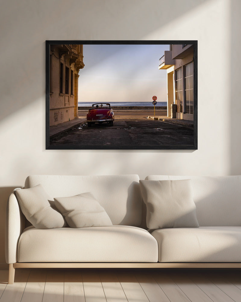 De zonsondergang bekijken - Havana | Canvas