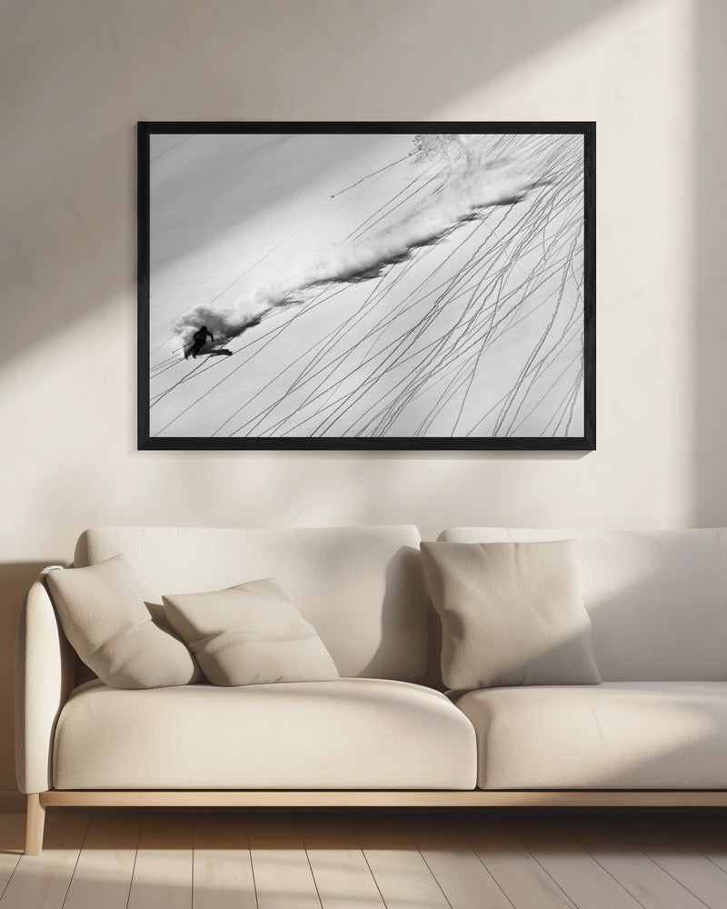 Skiën Poeder | Canvas