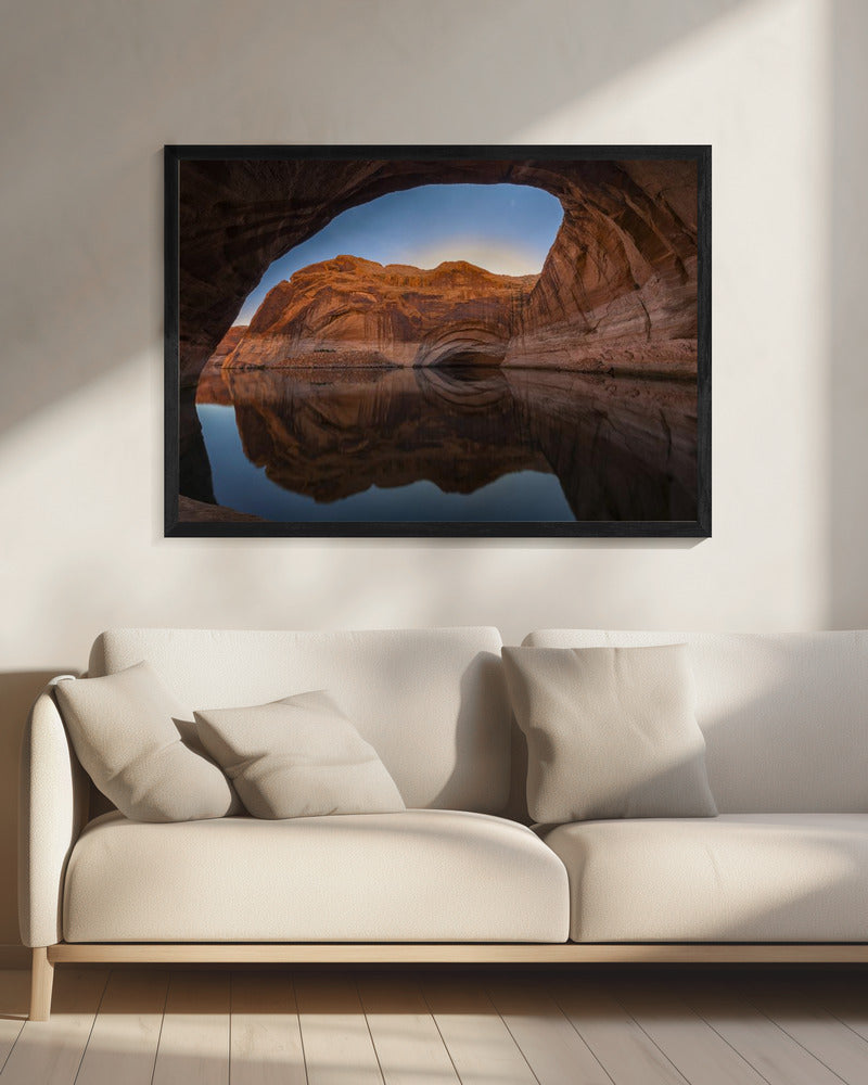 Kathedraal in de woestijn | Canvas