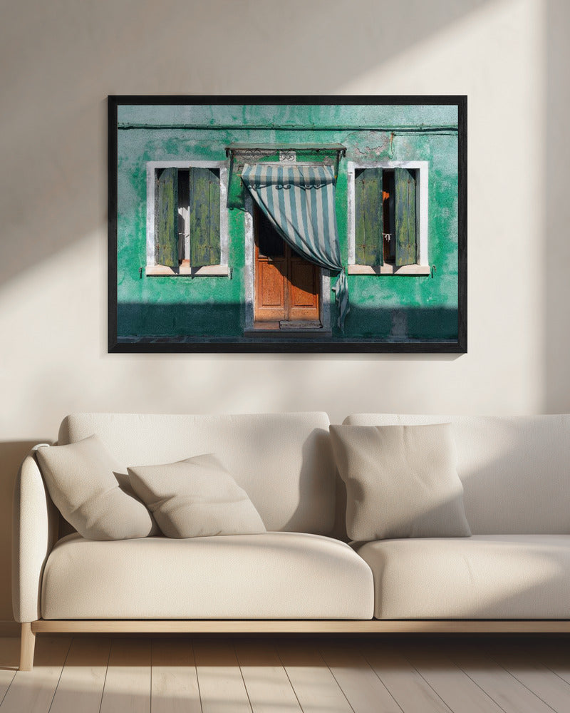 Symmetrieën op Burano | Canvas