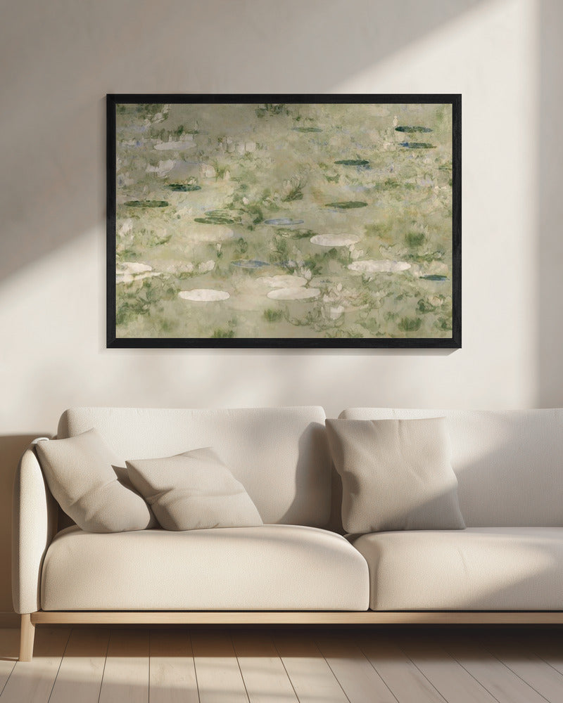 De parkvijver | Canvas