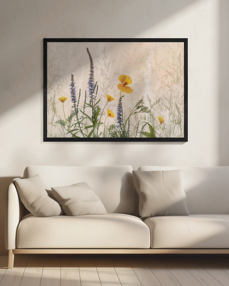 Dromen van bloemen | Canvas