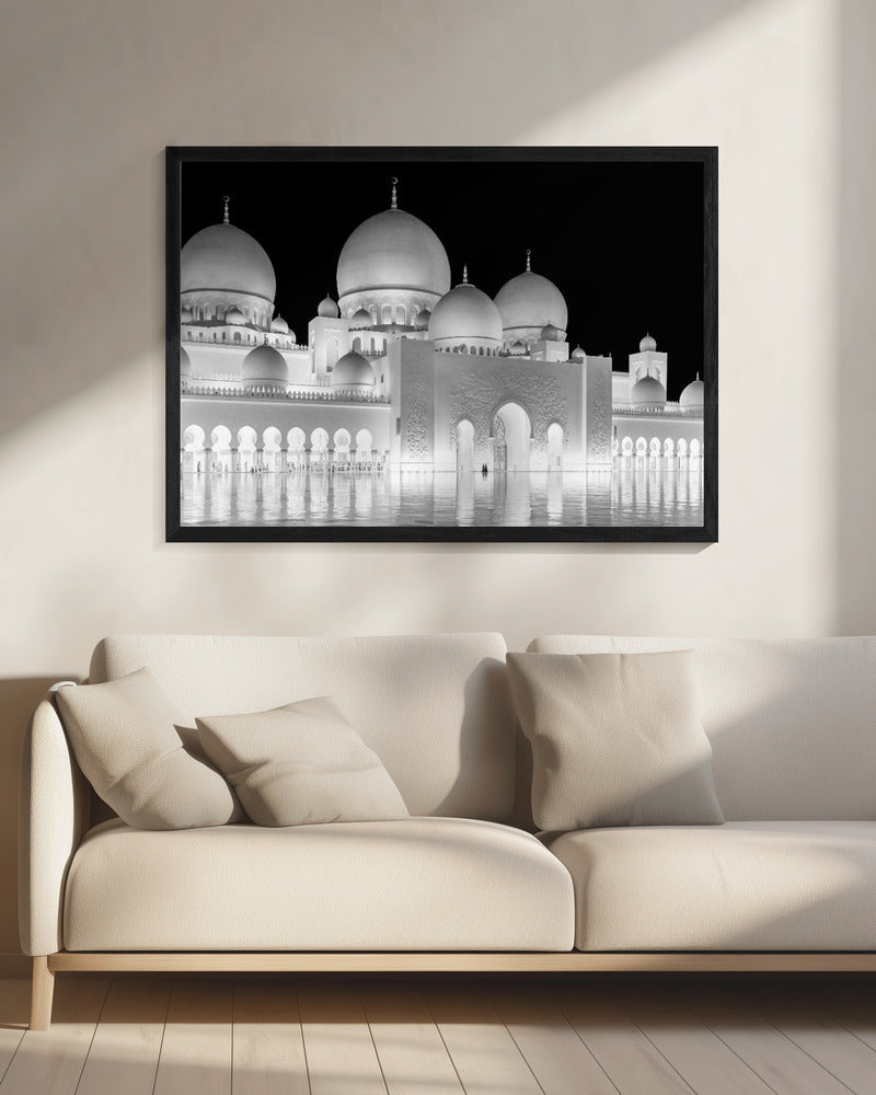 Light of Abu Dhabi Grand Mosque | Canvas