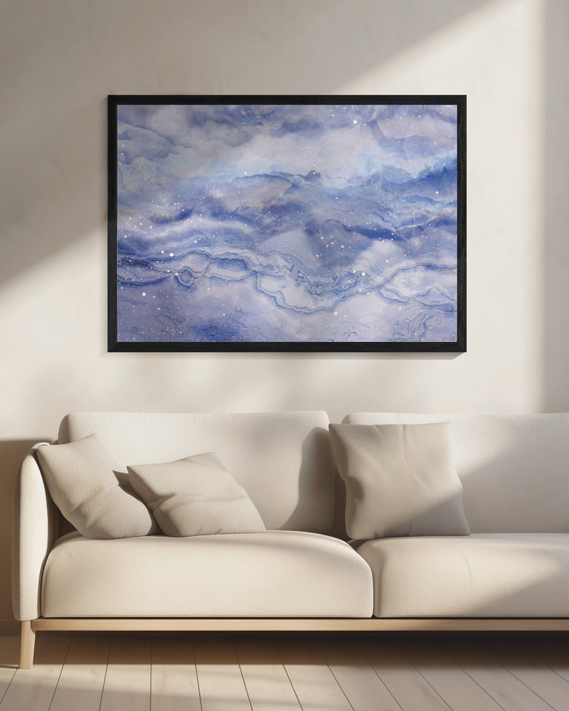 Mystieke wintergolven | Canvas
