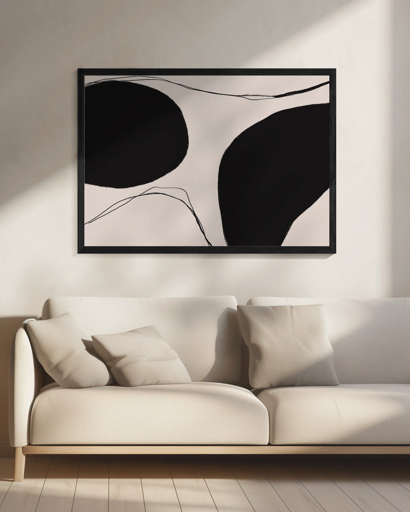 Houd je evenwicht | Canvas