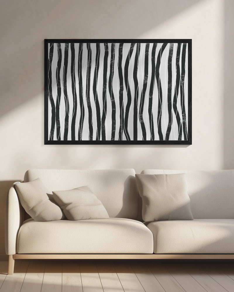 Golfstrepen | Canvas