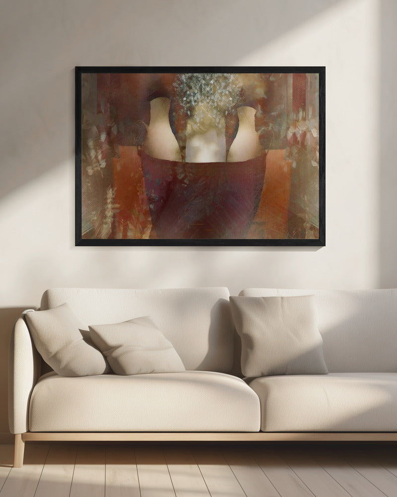 Drie vazen | Canvas