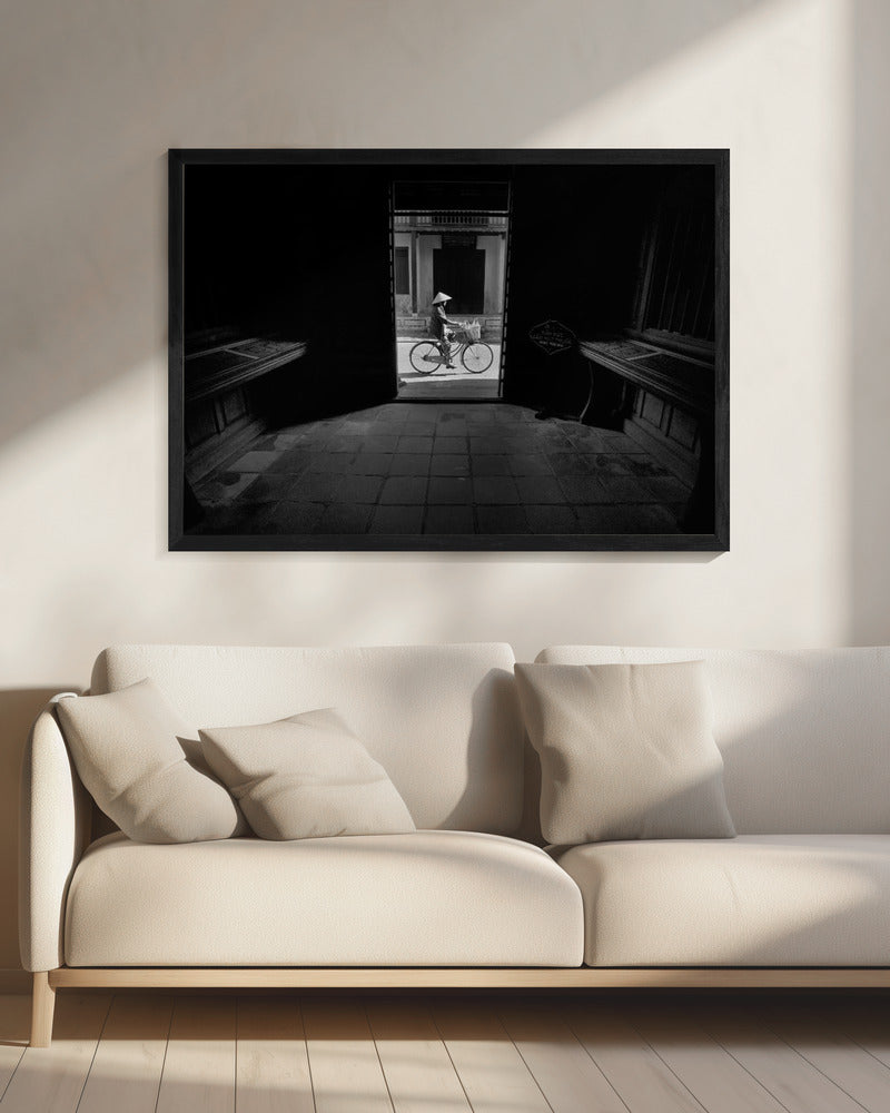 Crossing the doorway | Canvas