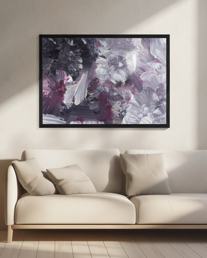 Florale impressionistische penseelstreken | Canvas