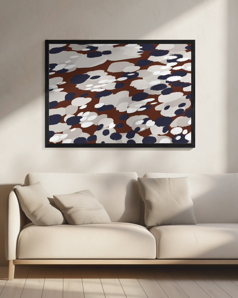 Penseelstreekharmonie | Canvas