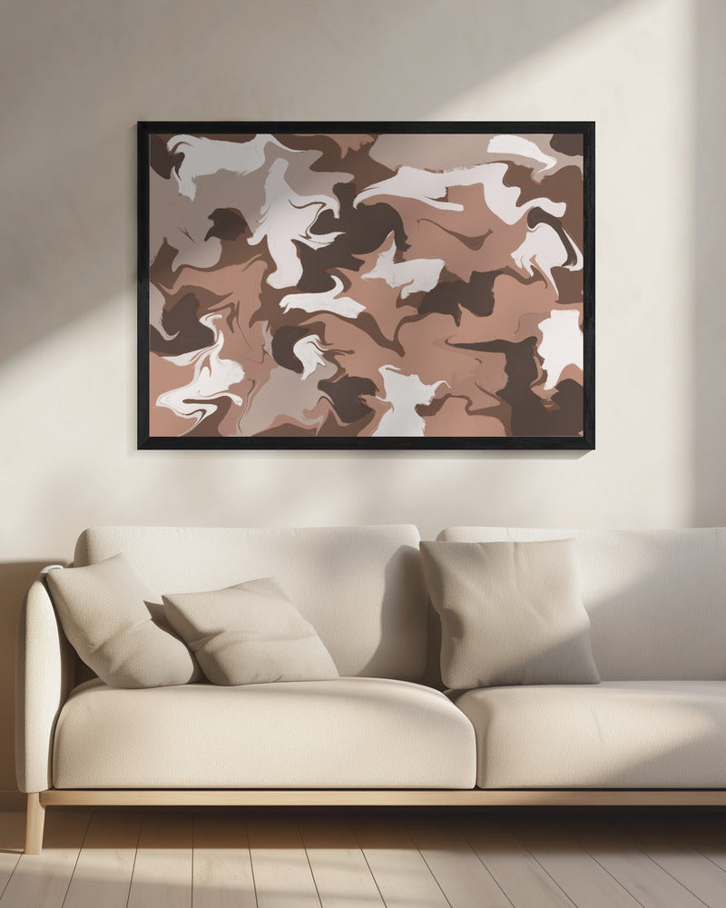 Wervelende Terra Dance | Canvas