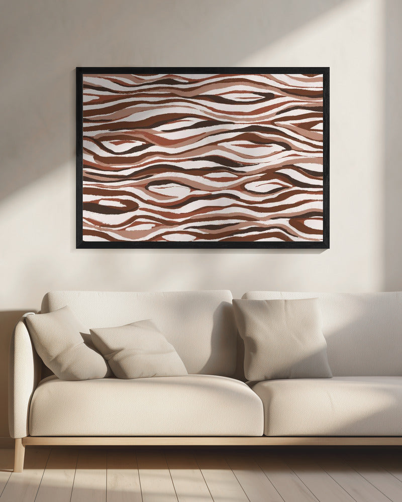Aardse golven | Canvas