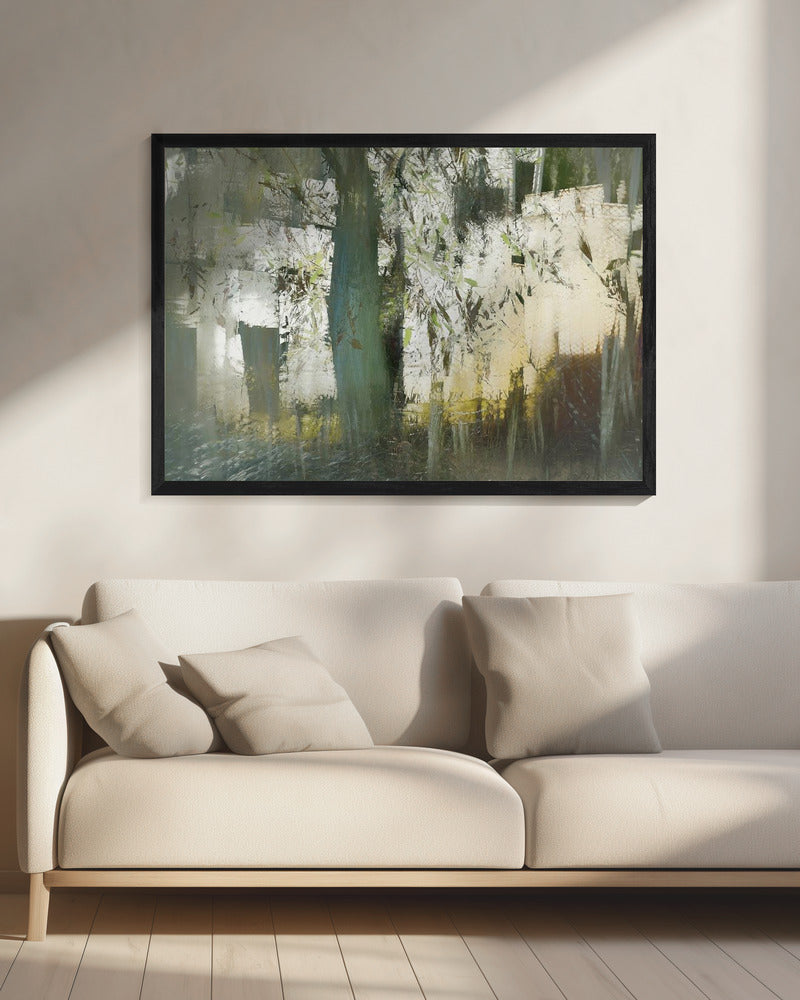 In de tuin | Canvas