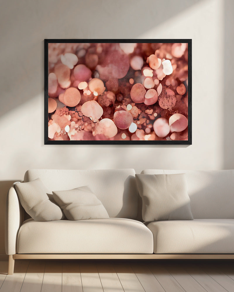 Blush Bokeh Droom | Canvas