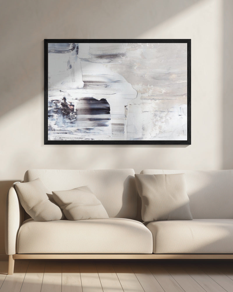 Serene abstractie | Canvas