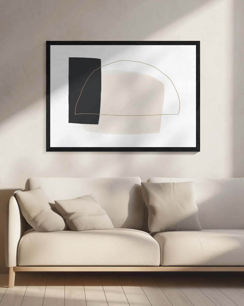 Gebogen Eenvoud | Canvas