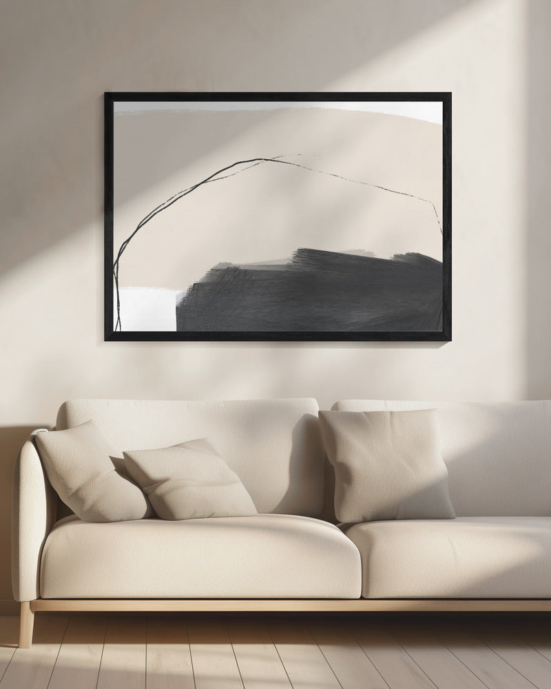 Serene contouren | Canvas