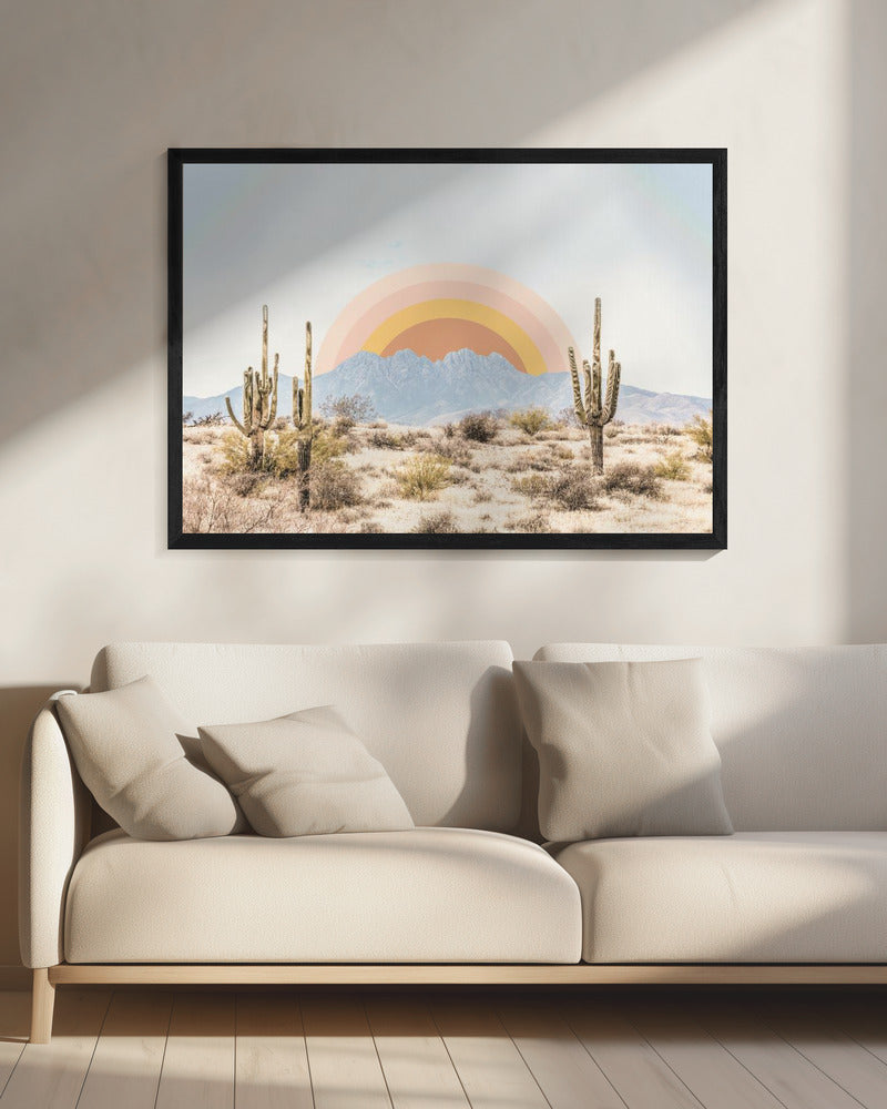 Zonsopgang in Arizona | Canvas
