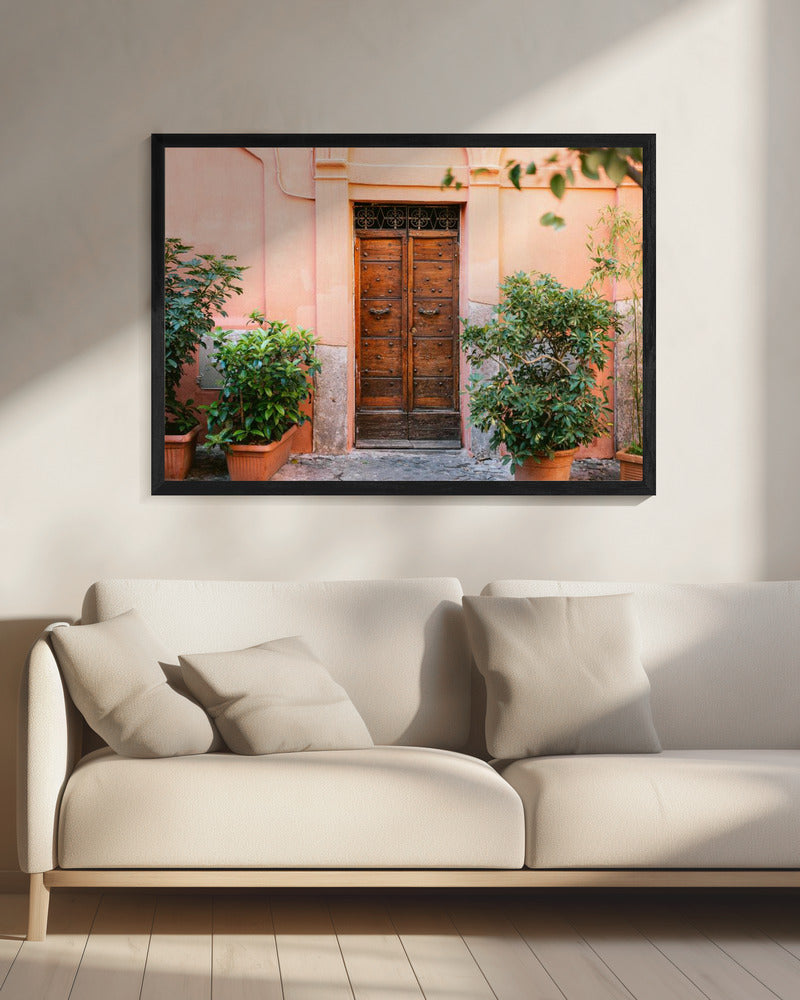 De Trastevere-deur | Canvas