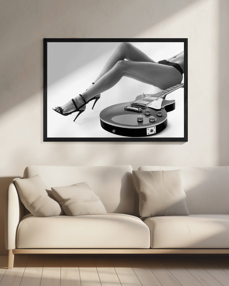 Langbenige Les Paul | Canvas