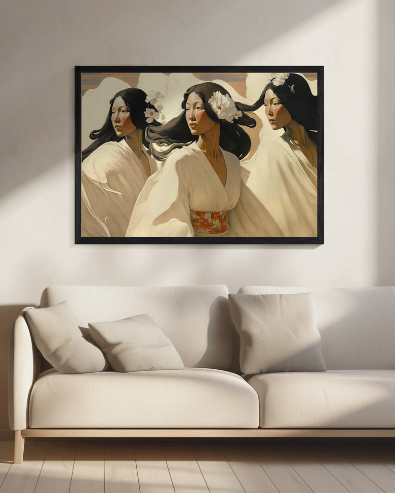 Dans van de Muzen | Canvas