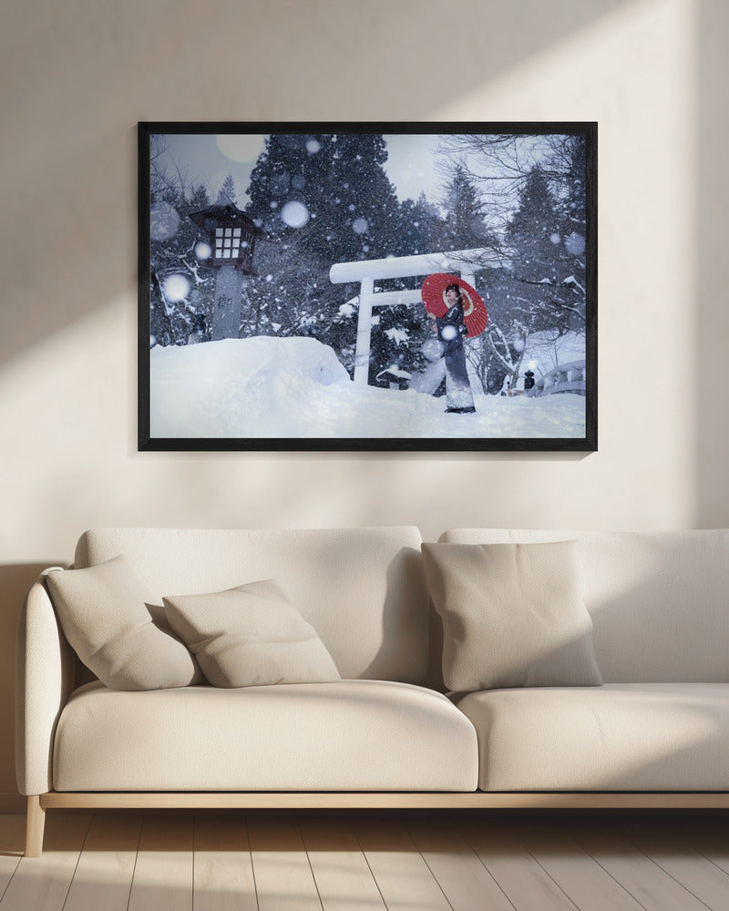 Winterheiligdom in Japan | Canvas