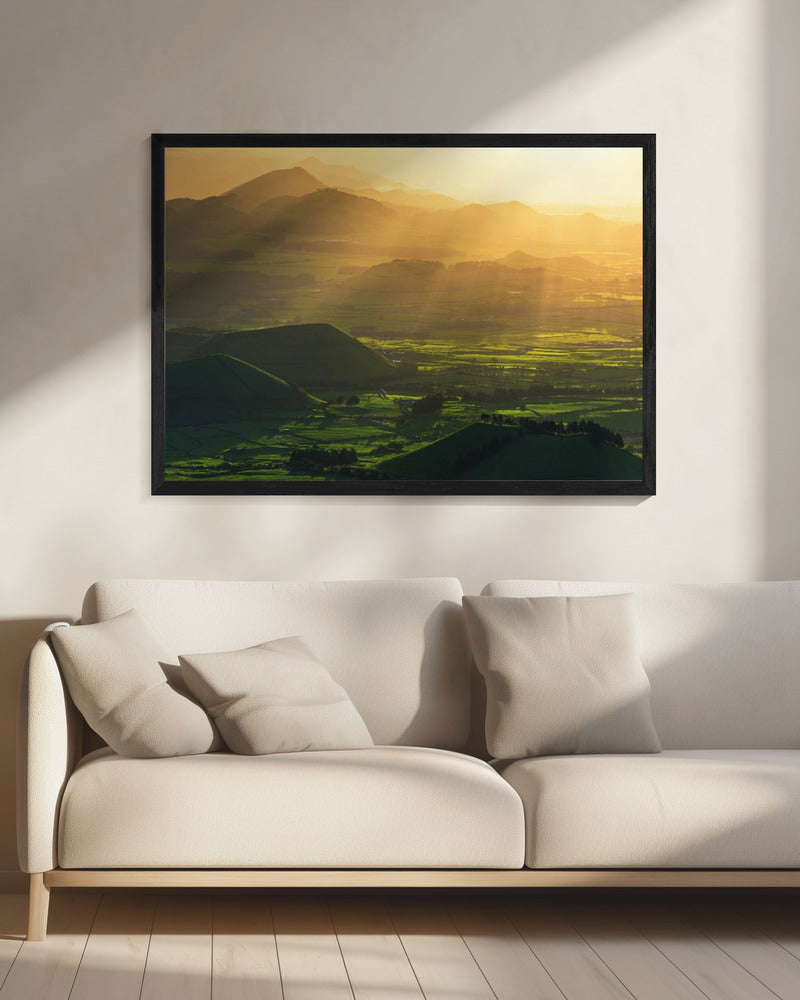 Stralen van hoop | Canvas