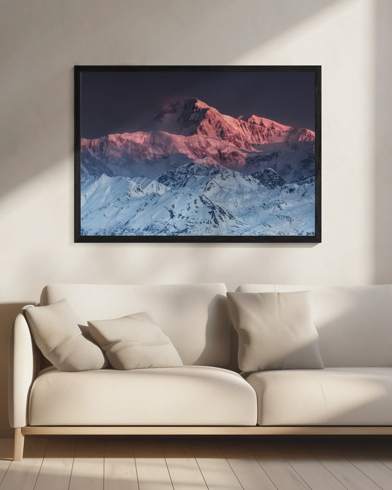 Panorama van Mount Denali | Canvas