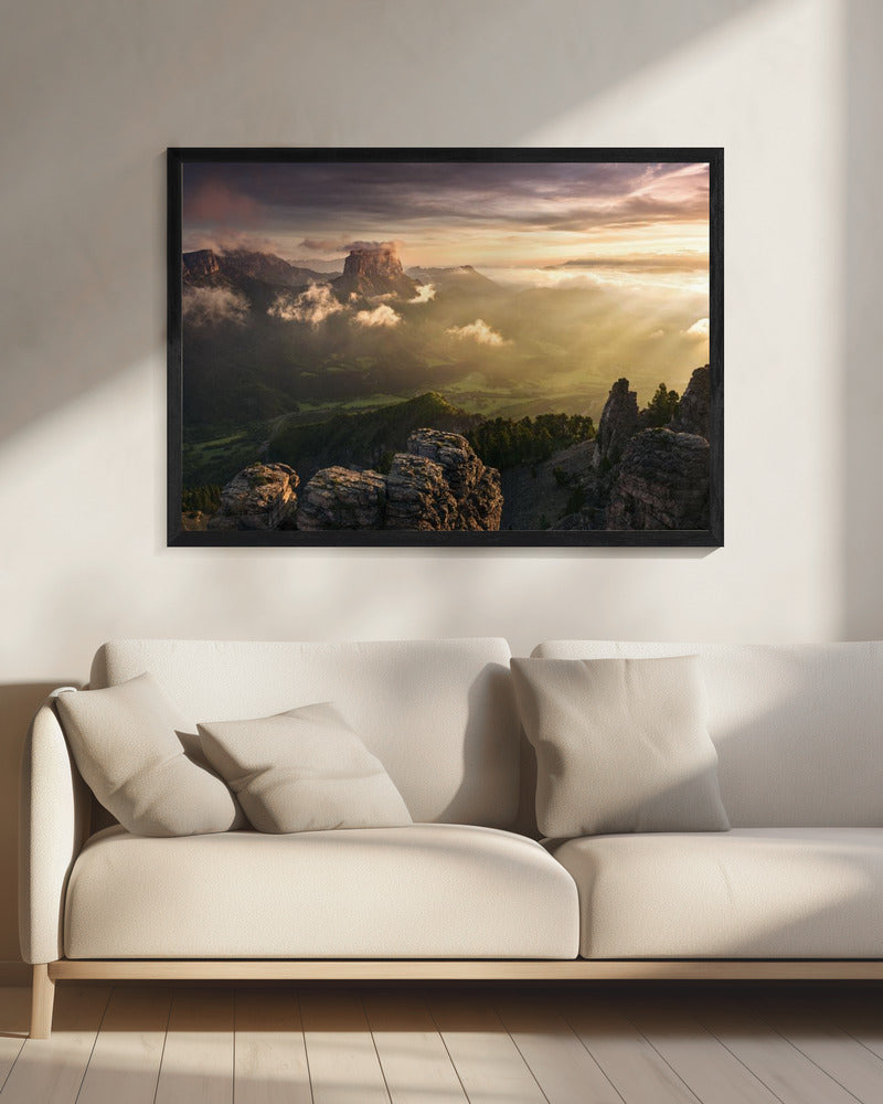 Machtige ochtend | Canvas
