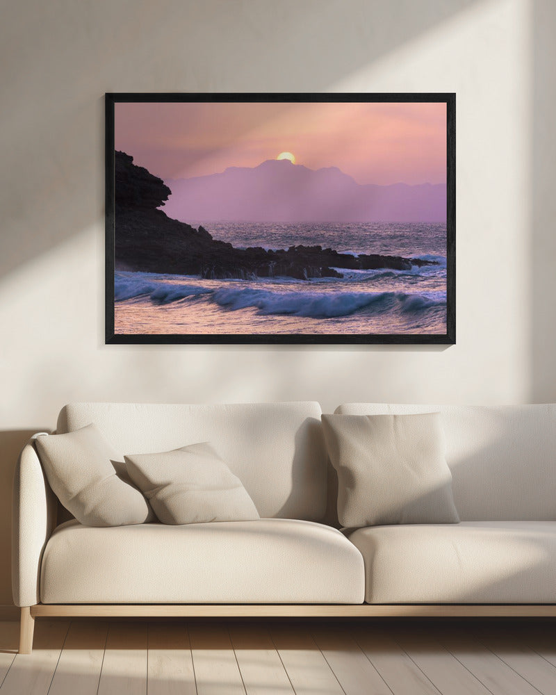 Paarse ochtend | Canvas