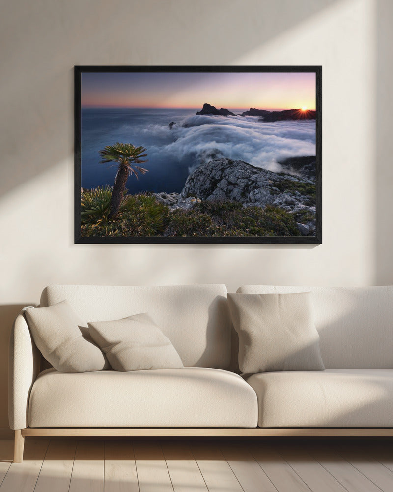 Schemering Uitkijkpunt | Canvas