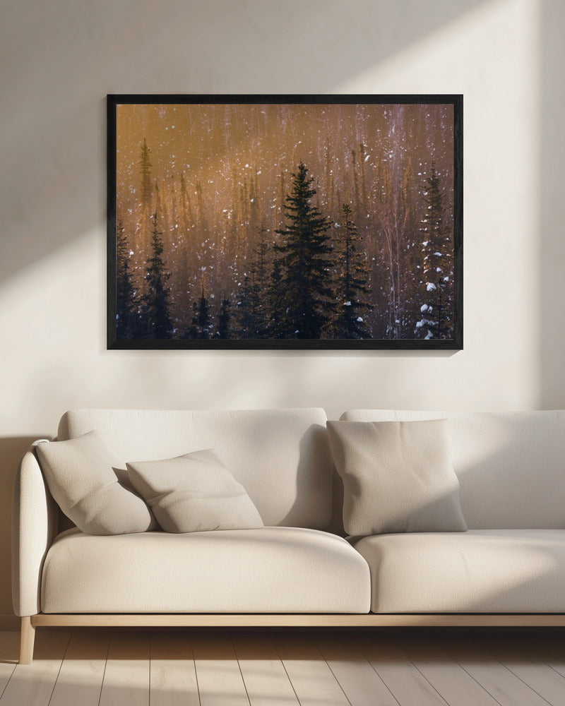 Sneeuwvlokken | Canvas