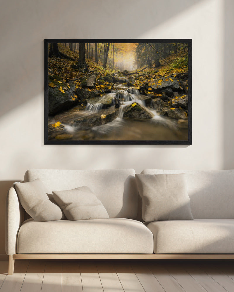 Herfststroom | Canvas