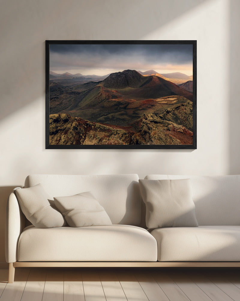 Vulkanisch panorama | Canvas
