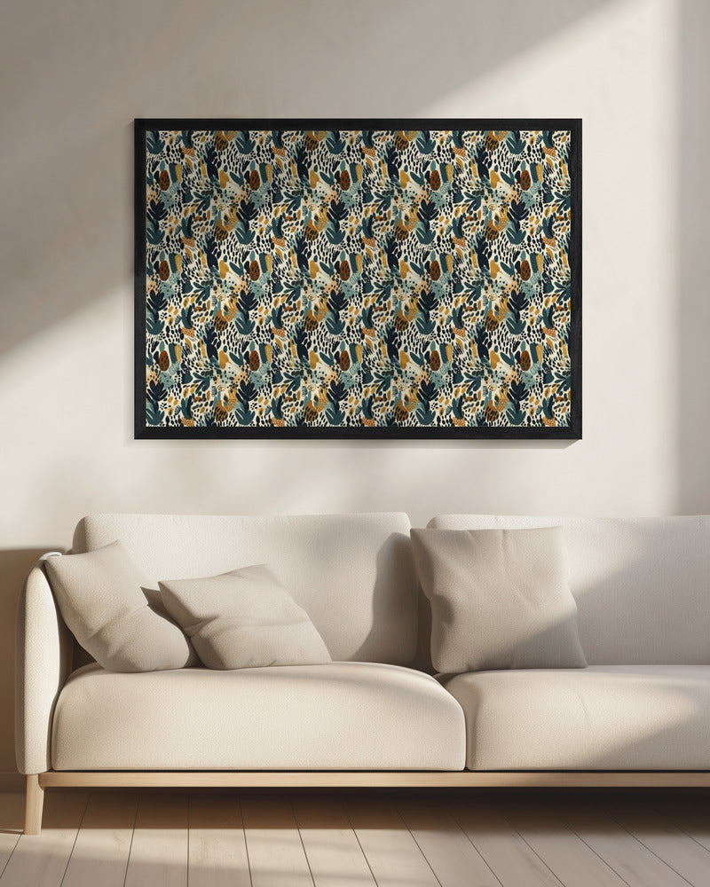 Mozaïek van de natuur | Canvas