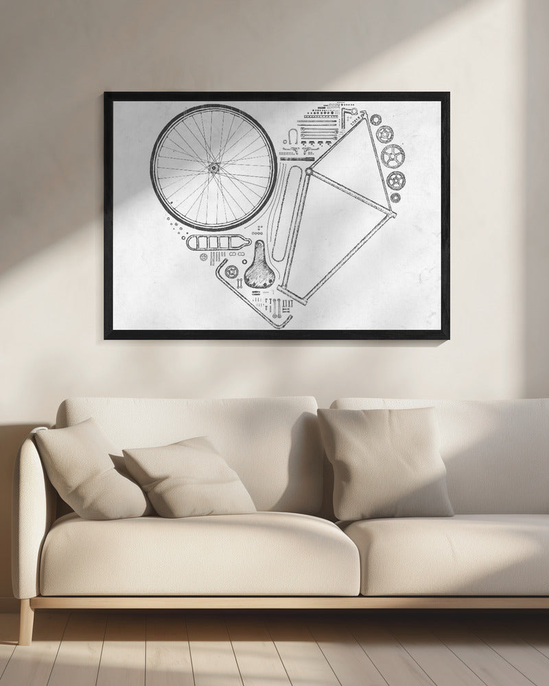 Liefdesfiets nr. 1 | Canvas