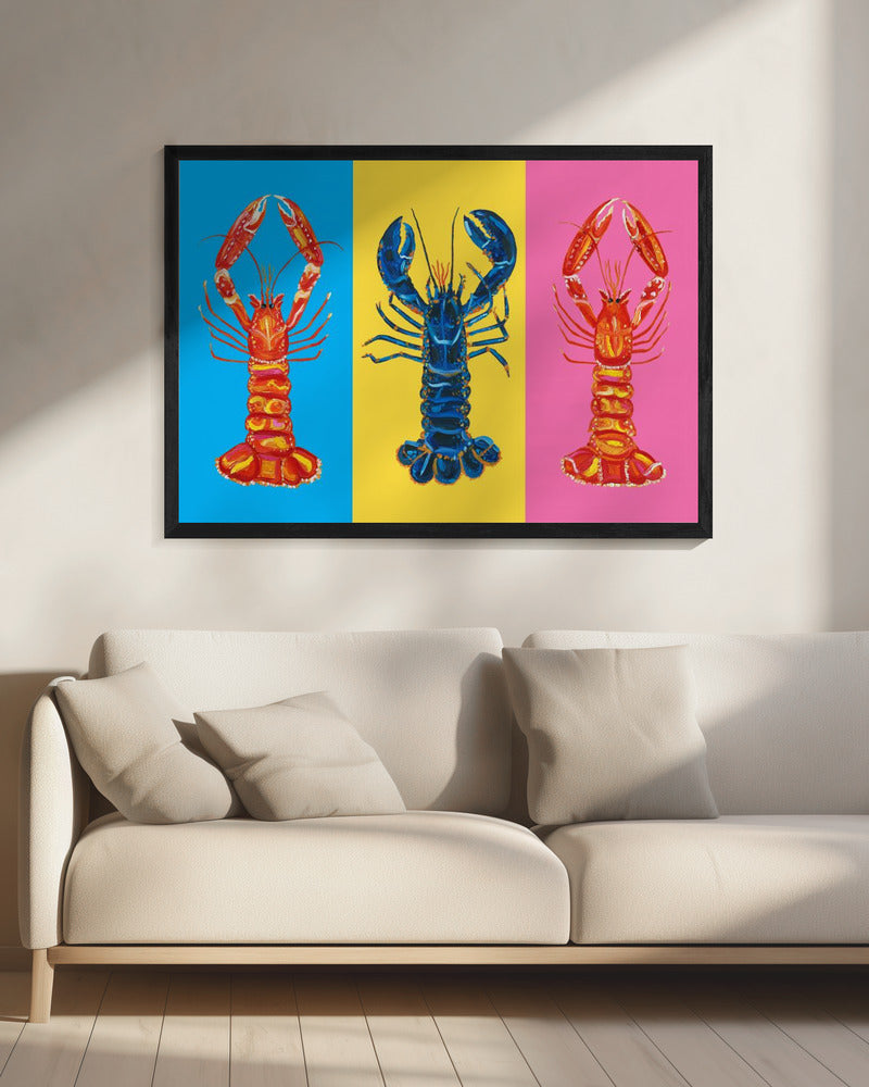 Kreeft Langoustines Pop Art | Canvas
