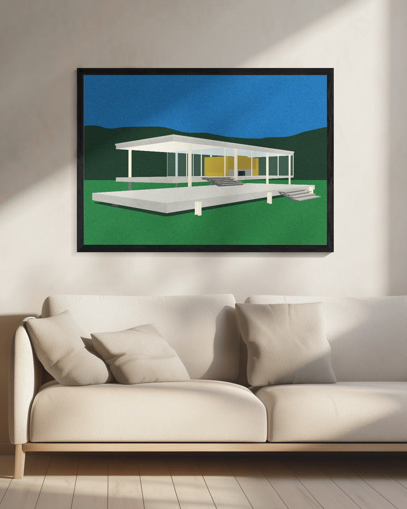 Ludwig Mies Van Der Rohe Farnsworthhuis | Canvas