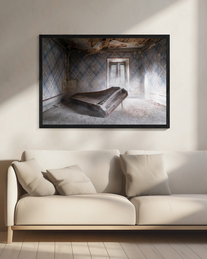 Kapotte piano | Canvas