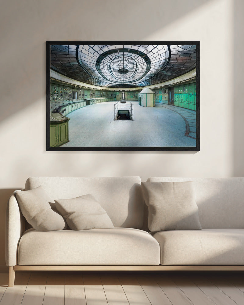 Verlaten Art Deco Controlekamer | Canvas