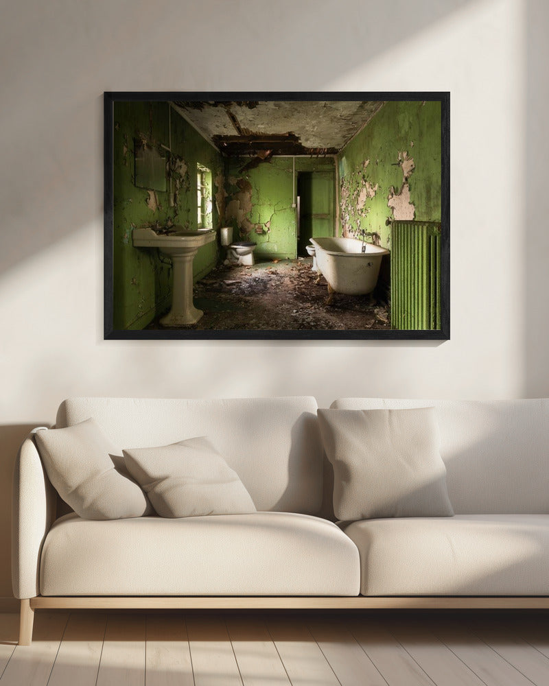 Green Bathroom | Canvas