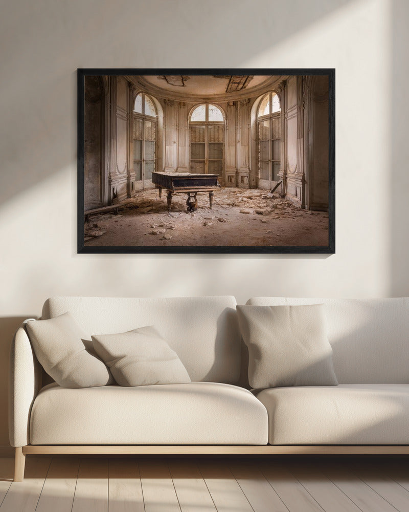 Piano in verval | Canvas