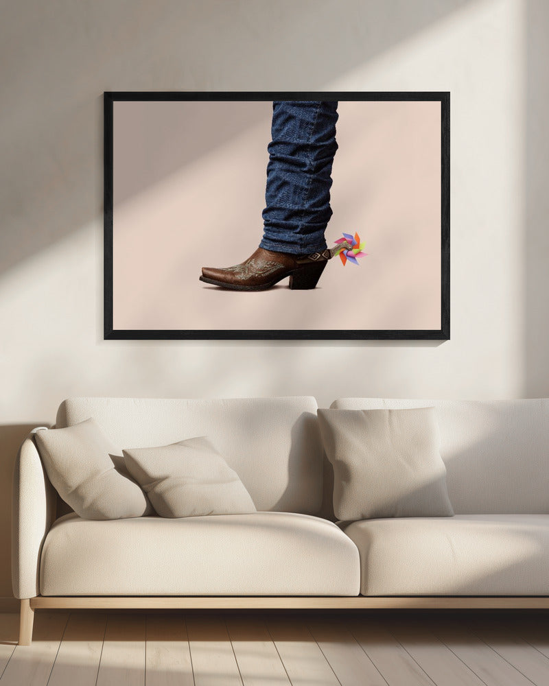 Niet Serieuze Cowboy | Canvas