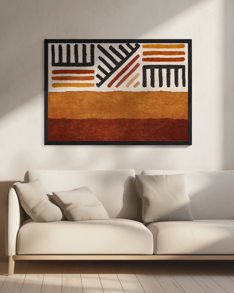 Gepatroneerde aarde | Canvas