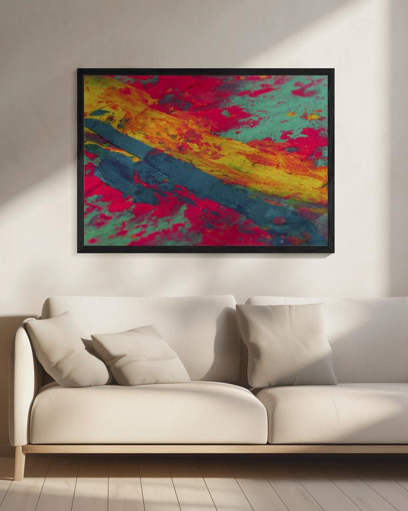 gekleurde verf | Canvas