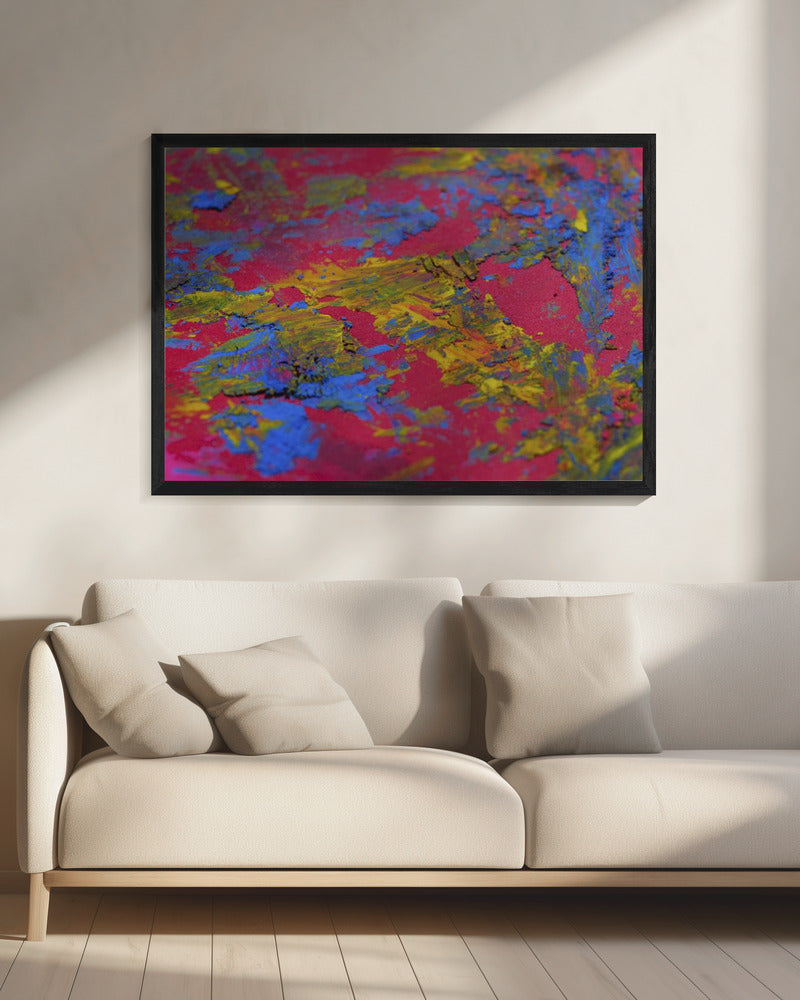 gekleurde verf | Canvas