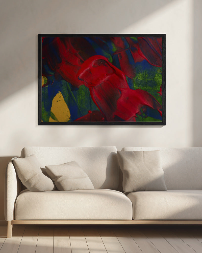 gekleurde verf | Canvas